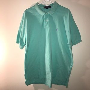 Teal ralph lauren polo